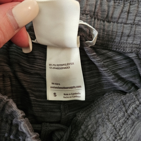 Avalanche Outdoor Supply Co The Traveler Pants Mens S Relaxed Fit Stretch Gray - Picture 6 of 8